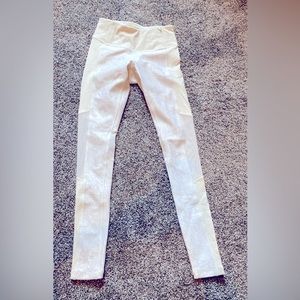 White CALIA workout leggings XS